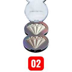 MSYAHO 2-in-1 Baked Powder Highlighter