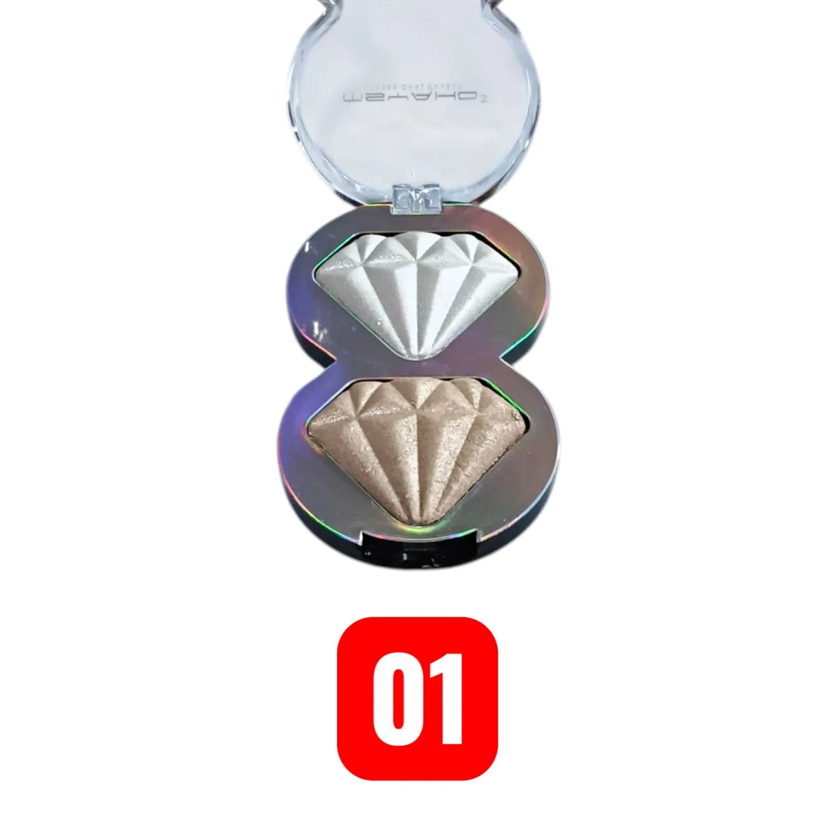 MSYAHO 2-in-1 Baked Powder Highlighter