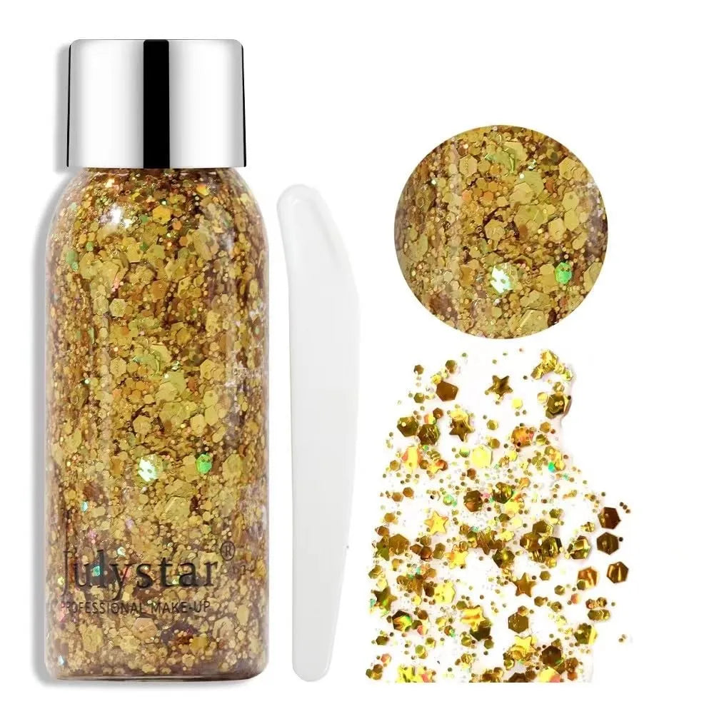 July Star Makeup Glitter Liquid Eye Shadow  - 30ml