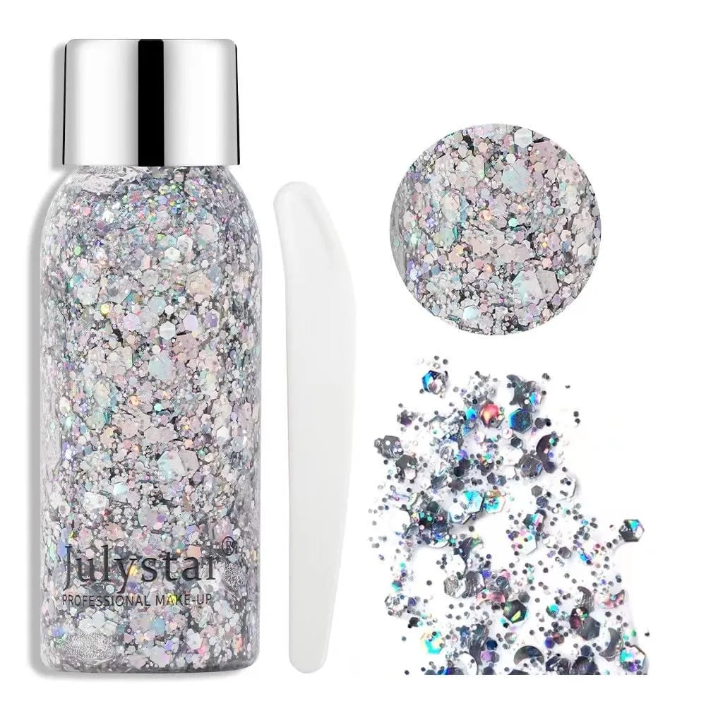 July Star Makeup Glitter Liquid Eye Shadow  - 30ml