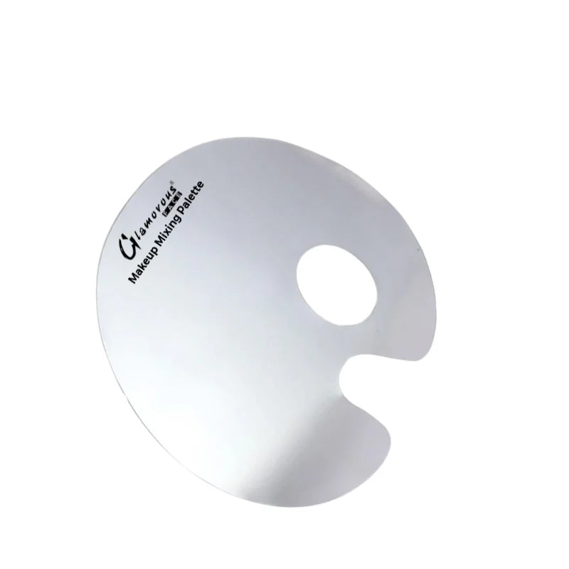 Glamorous Face Foundation & Base Mixing Palette with Spatula Stainless Steel