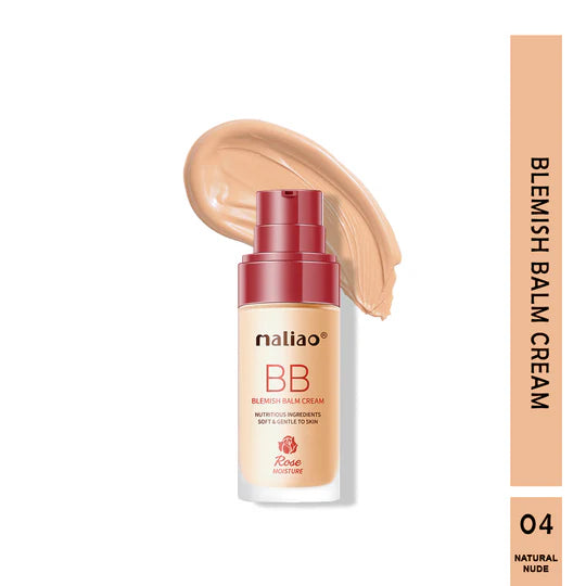 Maliao BB Blemish Balm Cream Rose Foundation Moisture - 30ml