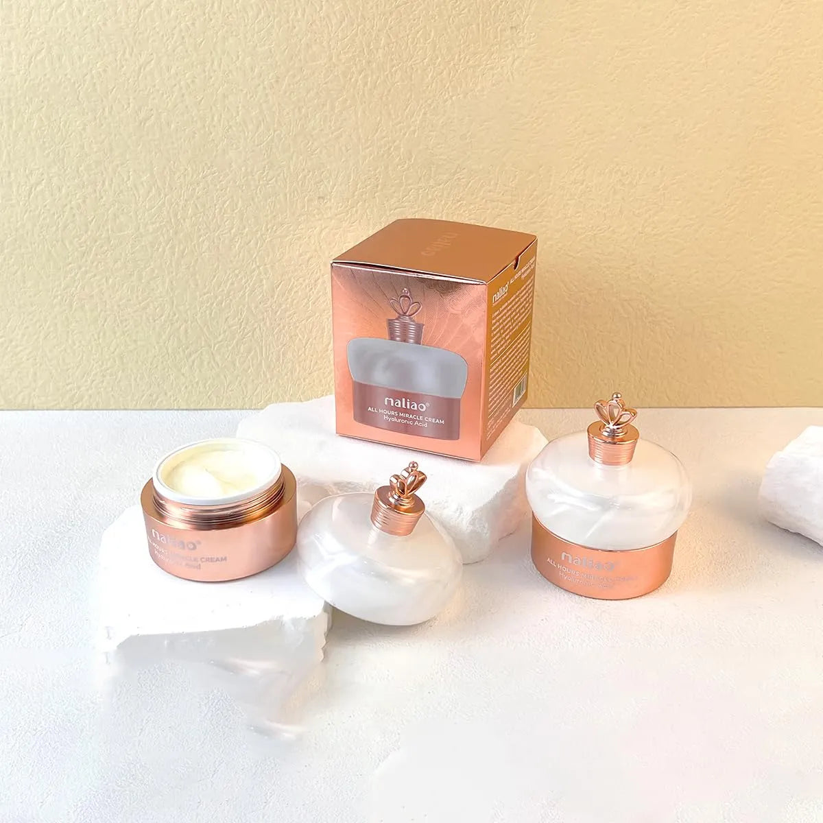 Maliao All Hours Miracle Cream Hyaluronic Acid Hydration for All Skin Types 30g