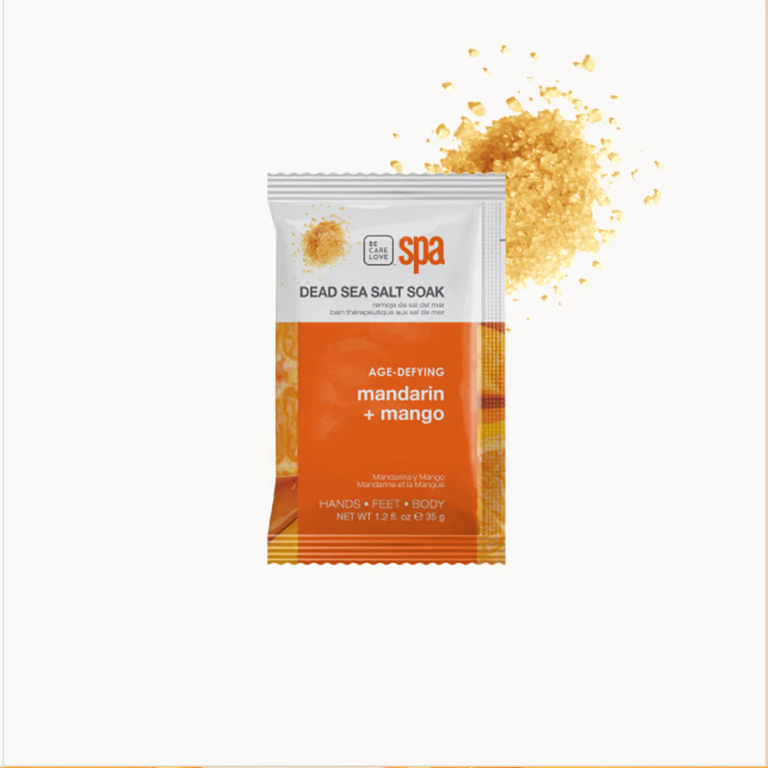 Be Care Love Mandarin and Mango Age-Defying Spa 4 Pcs Set