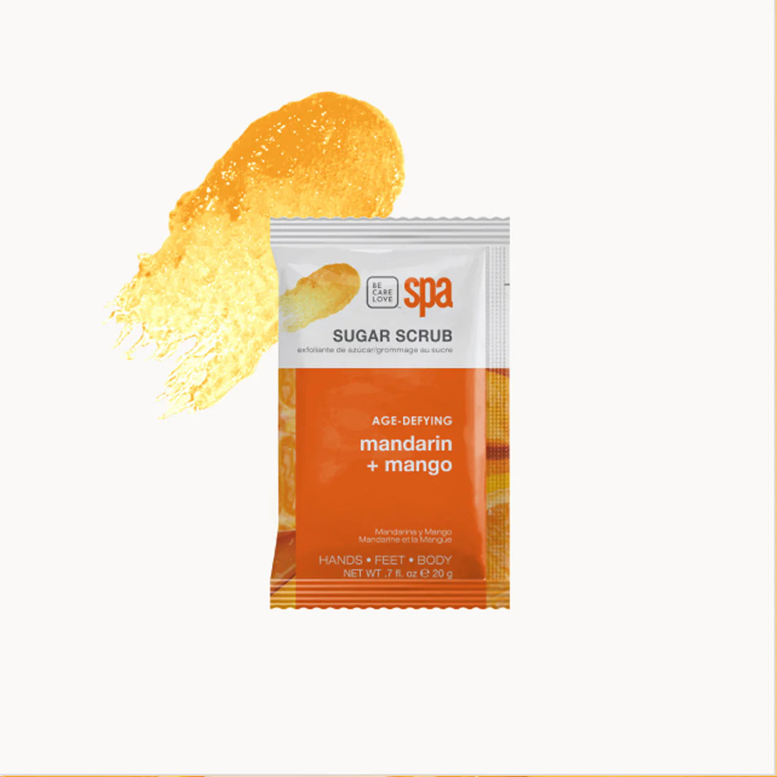 Be Care Love Mandarin and Mango Age-Defying Spa 4 Pcs Set