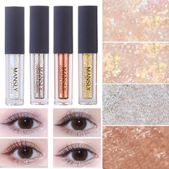 Manslay 4 Pcs Liquid Glitter Eyeshadow Set