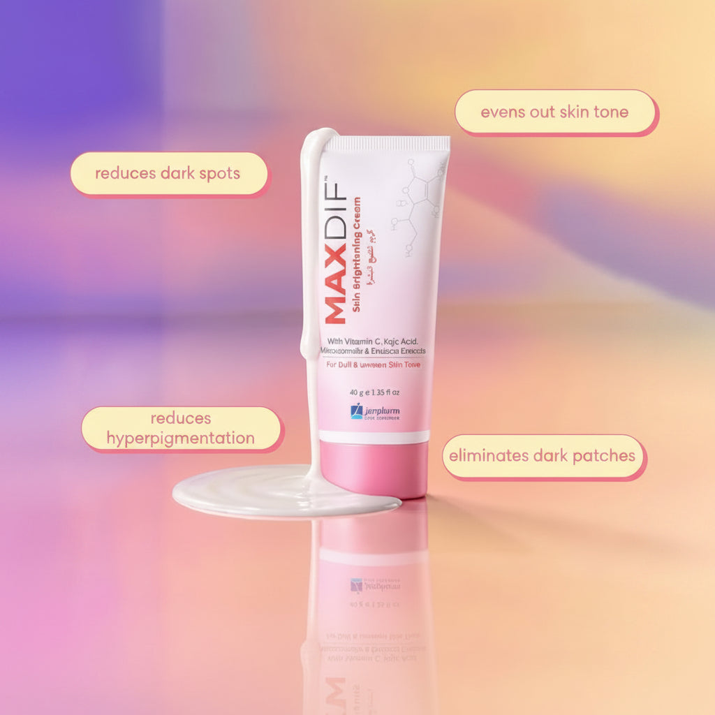 Jenpharm Maxdif Brightening Cream - 40g