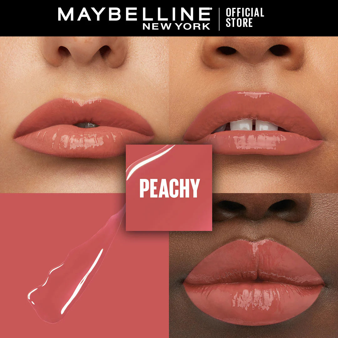 Original Maybelline Superstay Vinyl Ink Liquid Lipstick - Peachy 61