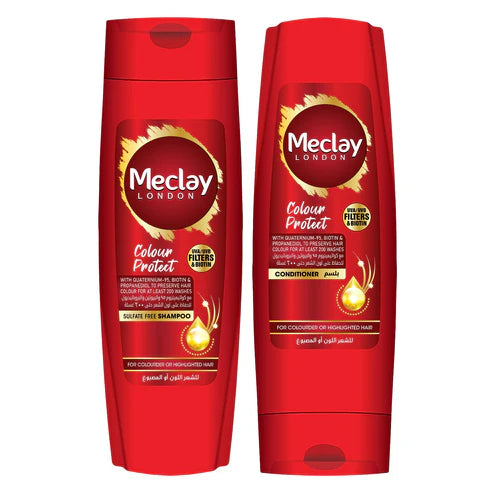 Meclay London Colour Protect Shampoo - 185ml + Conditioner - 180ml Pair Box