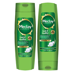 Meclay London Long & Healthy Shampoo - 185ml + Conditioner - 180ml Pair Box