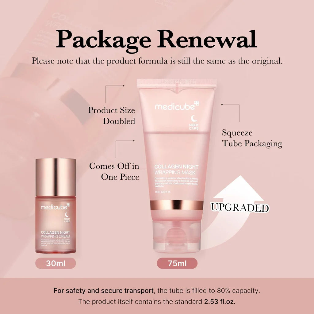 Medicube Collagen Night Wrapping Mask - 75ml