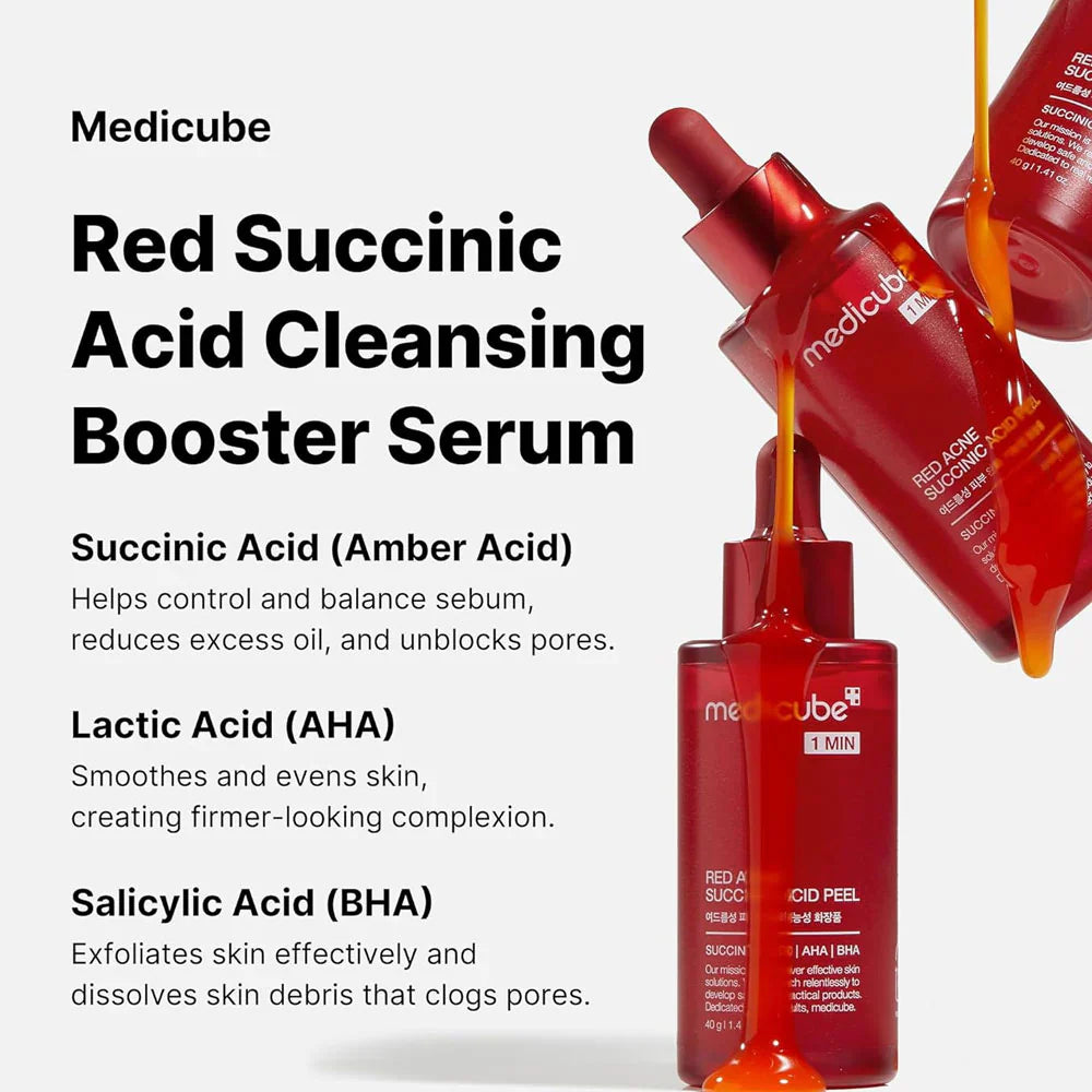 Medicube Red Acne Succinic Acid Peel - 40g