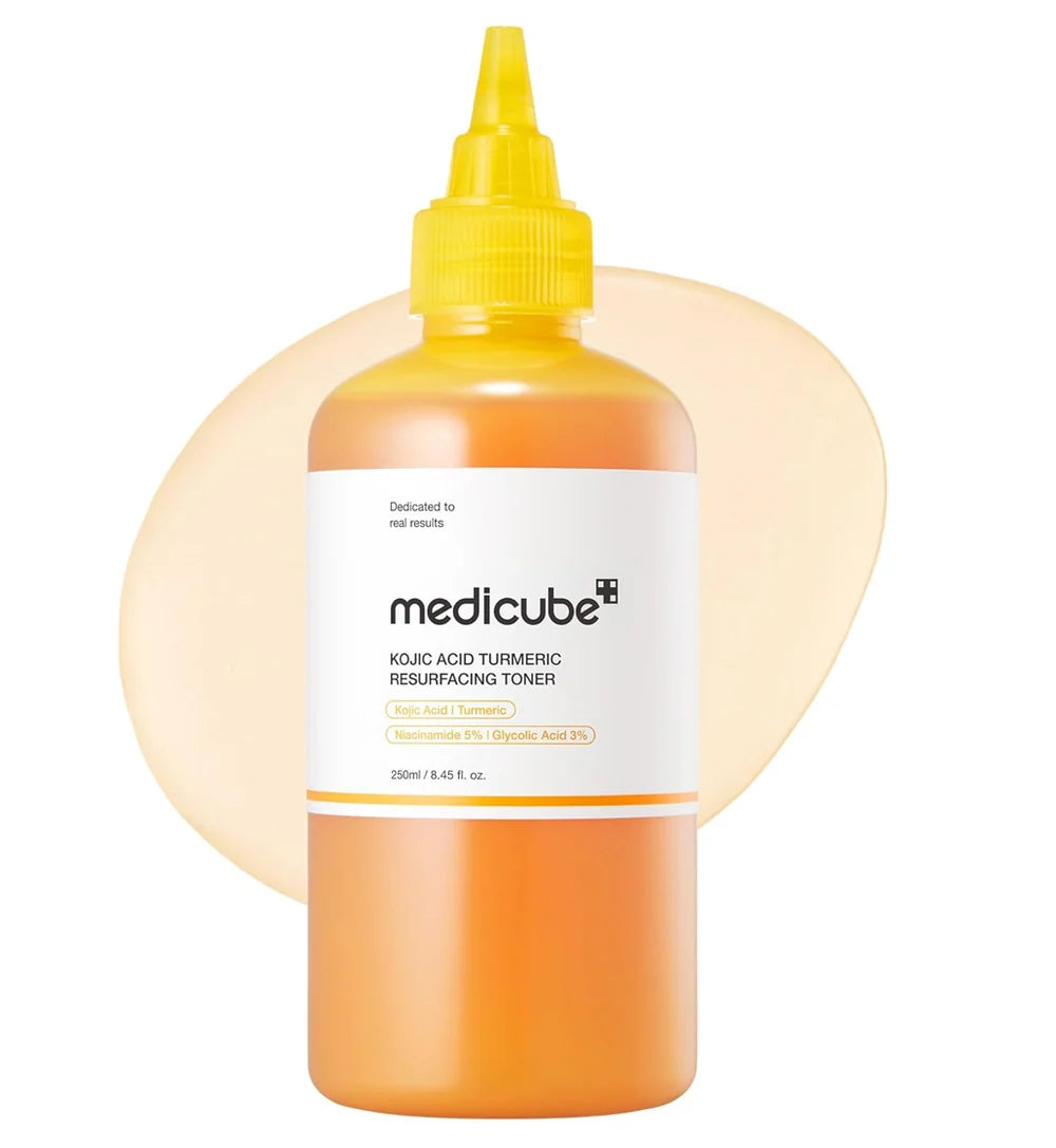 Medicube Kojic Acid Turmeric Resurfacing Toner - 250ml