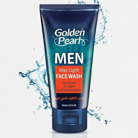 Golden Pearl Max Light Men Face Wash