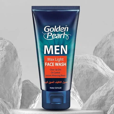 Golden Pearl Max Light Men Face Wash