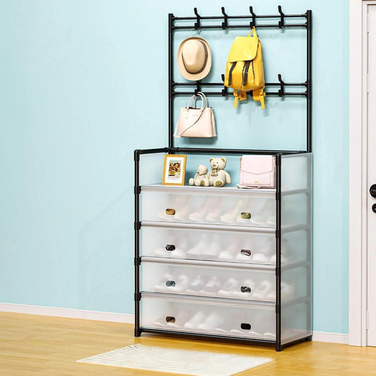 5 layer Multi-layer Shoe and Hat Rack