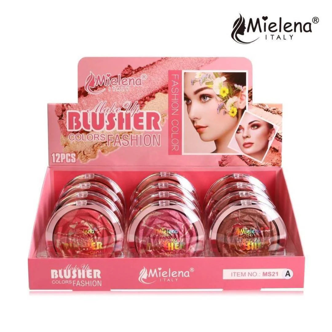 Mielena Italy Fashion Color Makeup Blusher - MS21A