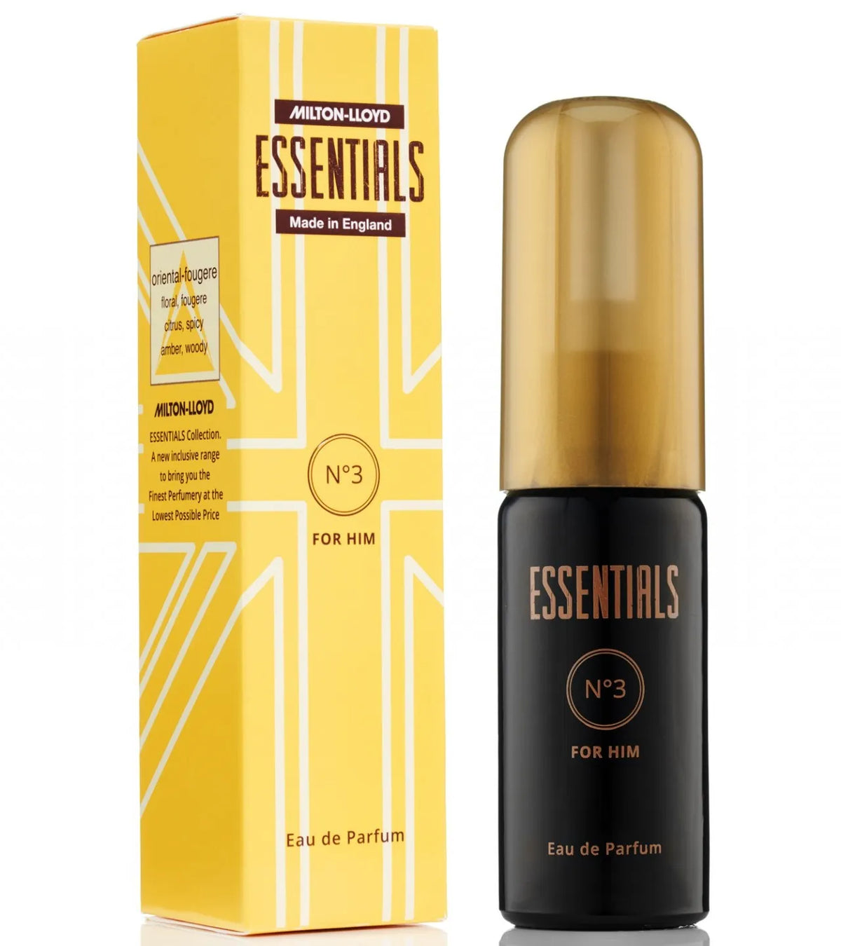 Milton Lloyd Essentials N 3 Perfume For Him - Eau De Parfum - 50 ml