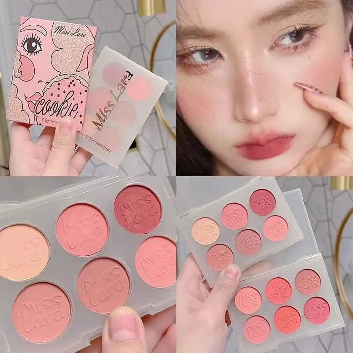 Miss Lara Blush Palette - 6 Color