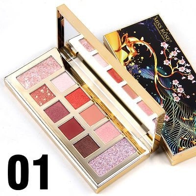 Miss Rose Eyeshadow Palette - 10 Color