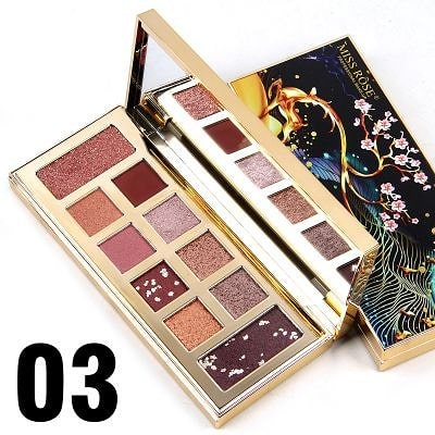 Miss Rose Eyeshadow Palette - 10 Color