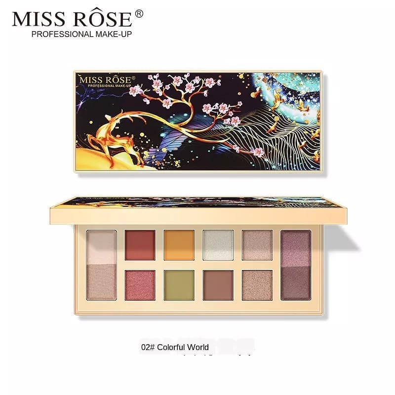 Miss Rose Eyeshadow Palette - 10 Color