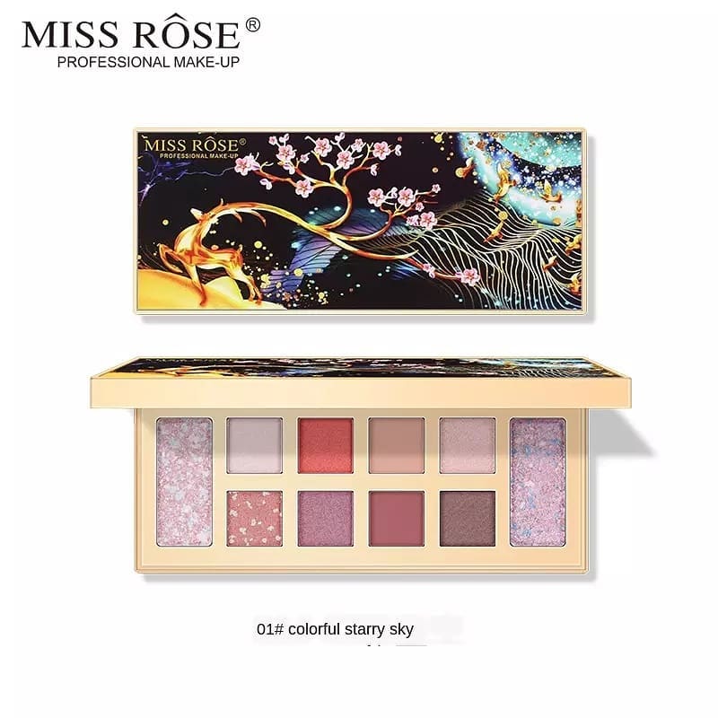 Miss Rose Eyeshadow Palette - 10 Color