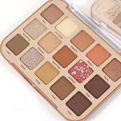 Miss Rose Glam Eyeshadow Palette -  15 Color