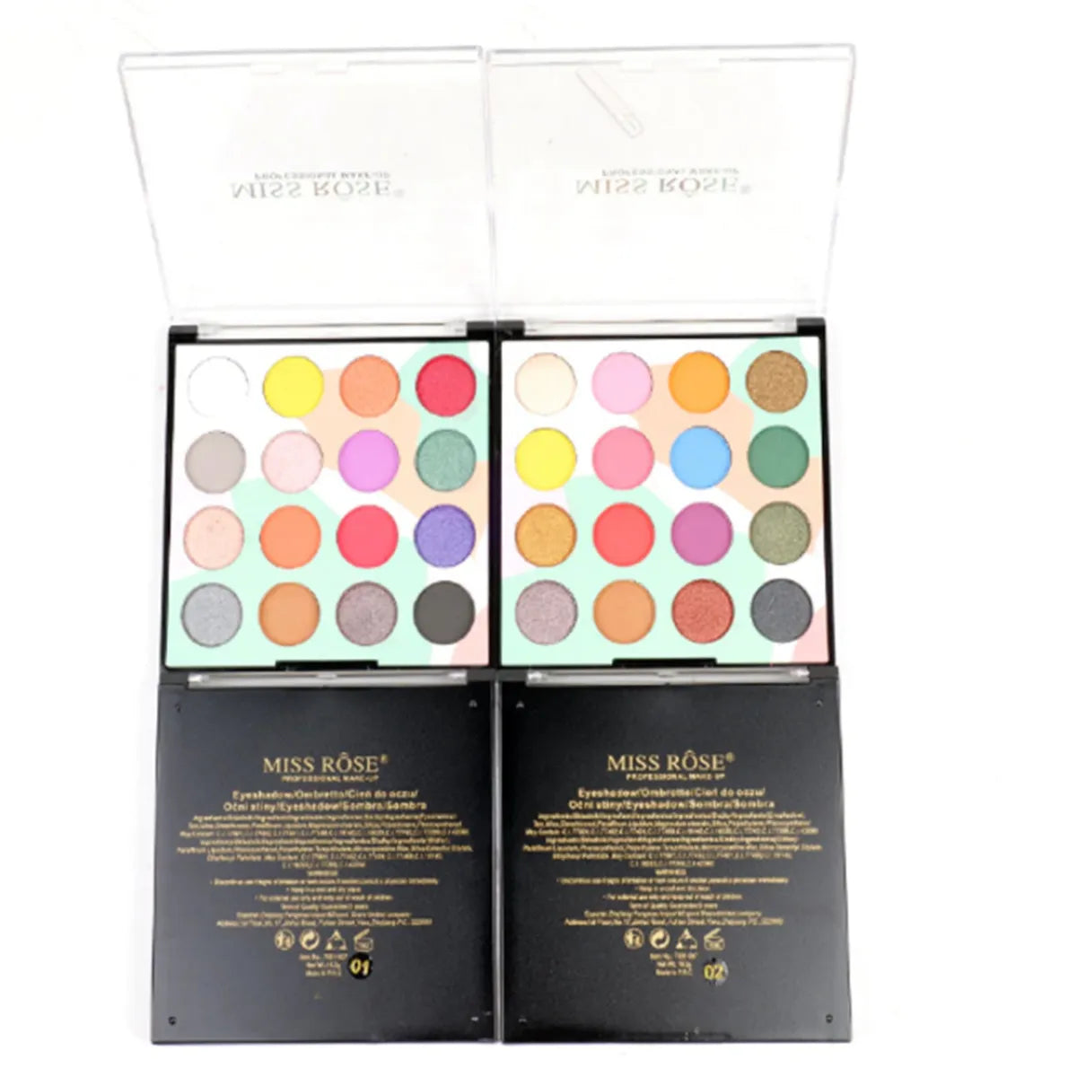 Miss Rose Matte And Shimmer makeup Eyeshadow Palette -  16 Color