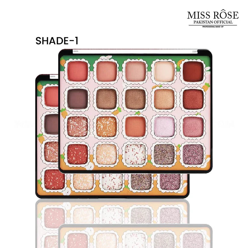 Miss Rose 20 Multicolor Eyeshadow Palette