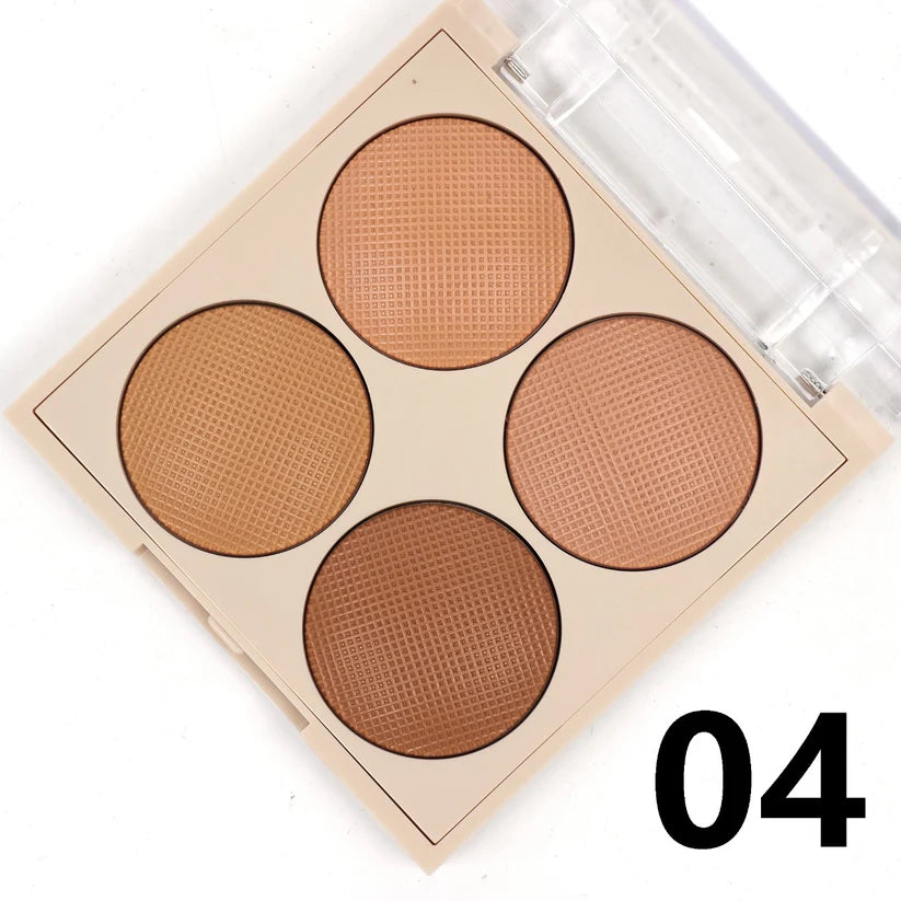 Miss Rose 4 Color Concealer Contour Palette
