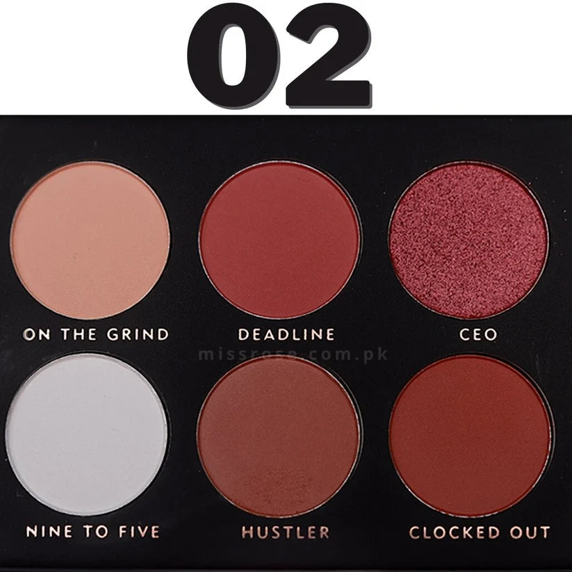Miss Rose Eyeshadow Palette -  6 Color