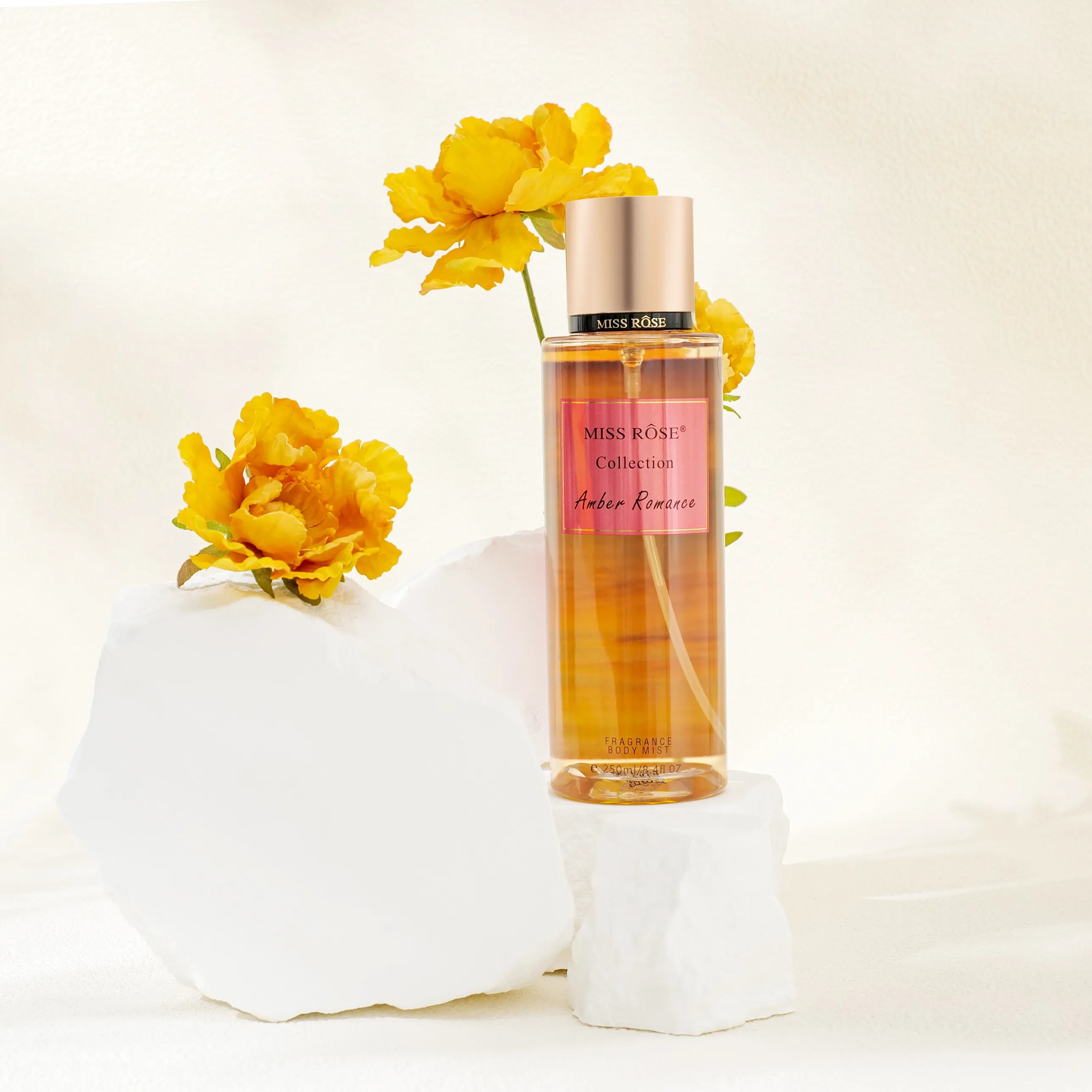 Miss Rose Collection Amber Romance Body Mist - 250ml