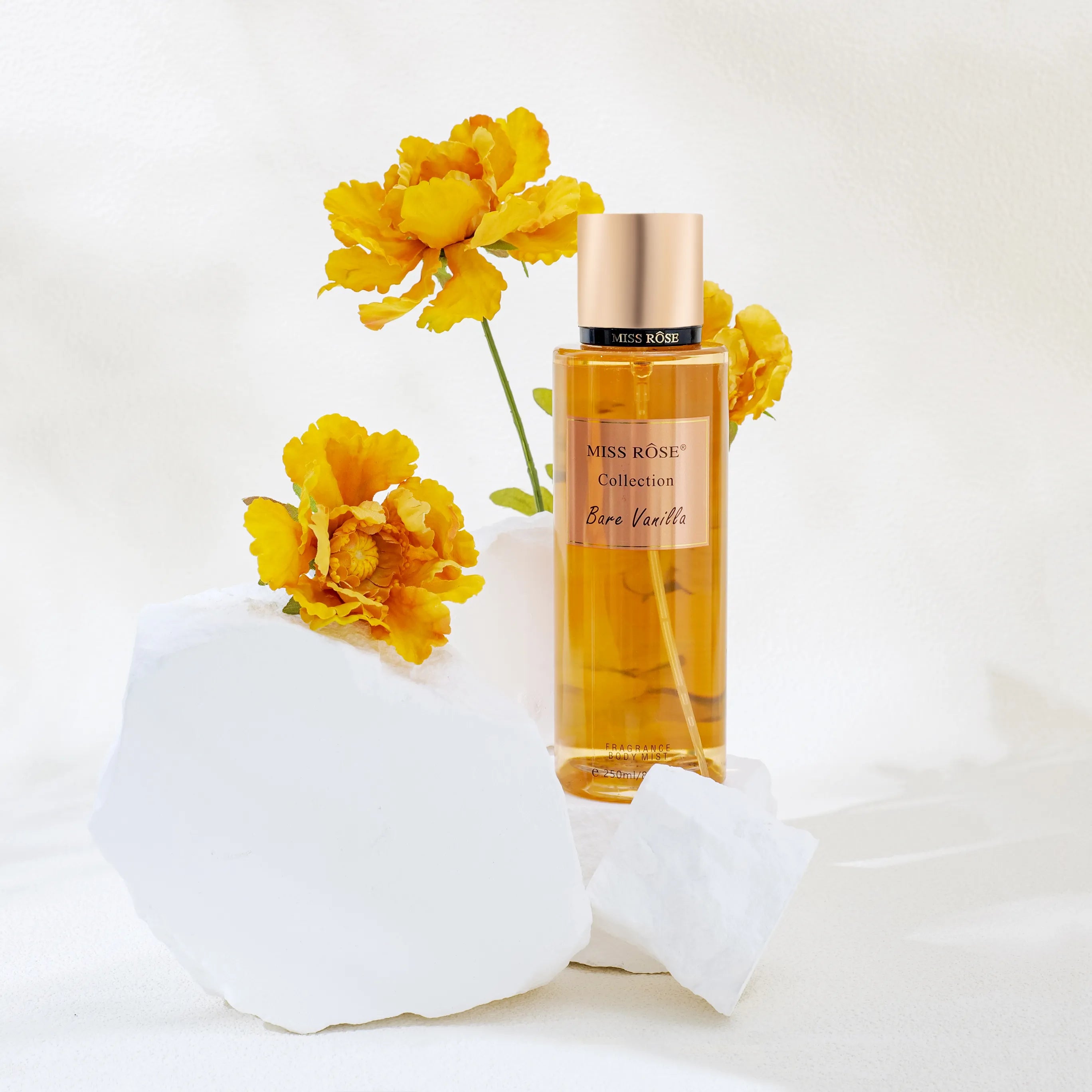 Miss Rose Collection Bare Vanilla  Body Mist - 250ml