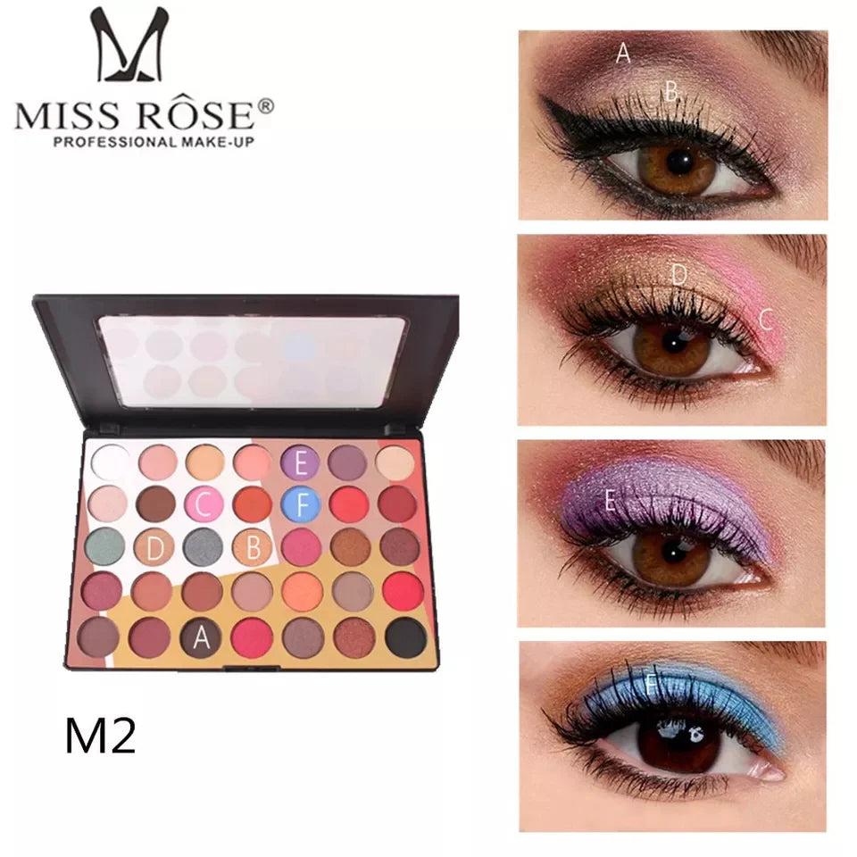 Miss Rose Eye Makeup Palette - 35 Color