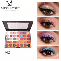 Miss Rose Eye Makeup Palette - 35 Color
