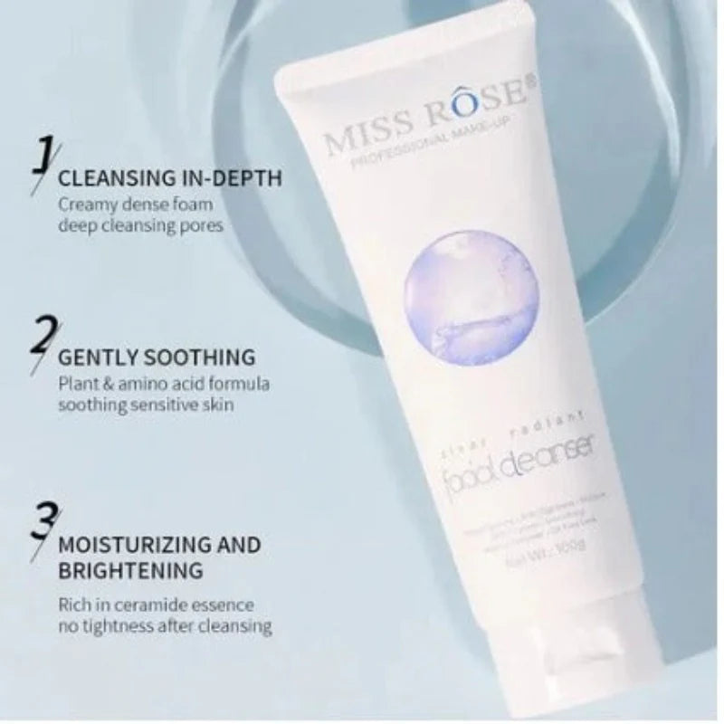 Miss Rose Facial Cleanser - 100g