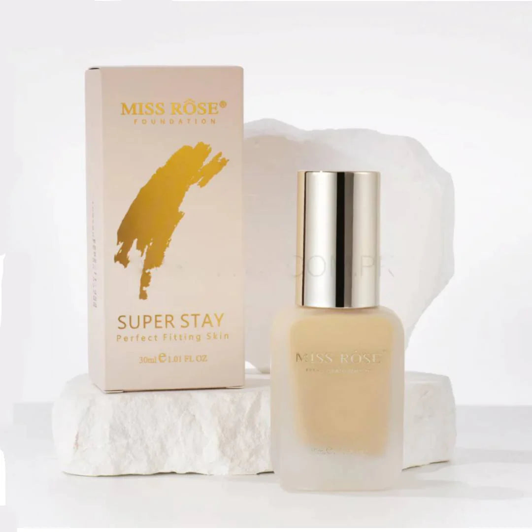 Miss Rose Super Stay Foundation  Perfect Fitting Skin