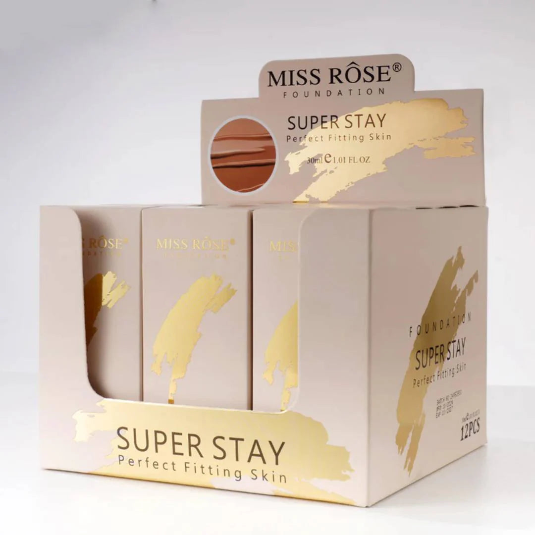 Miss Rose Super Stay Foundation  Perfect Fitting Skin