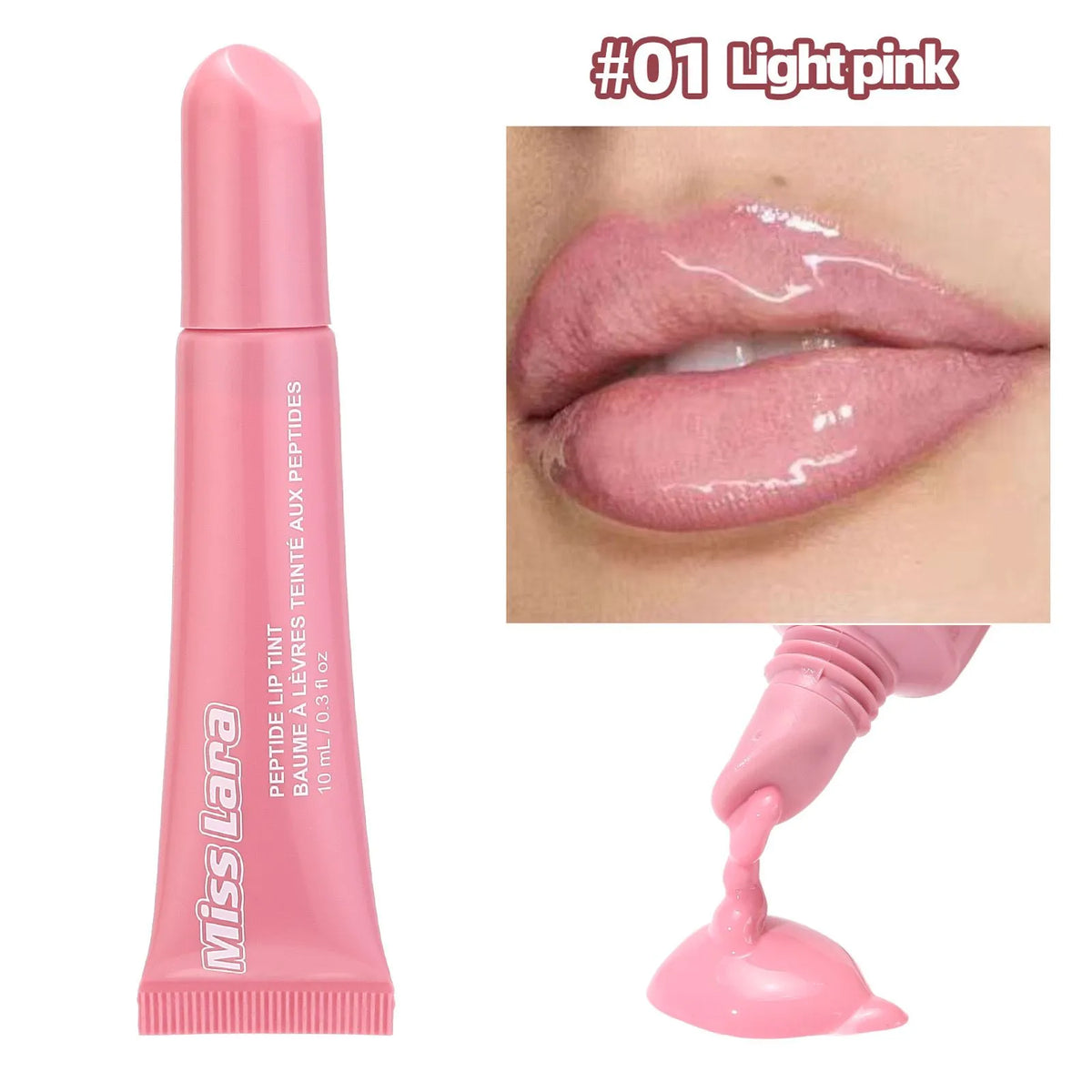 Miss Lara Peptide Lip Tint Plumping Gloss