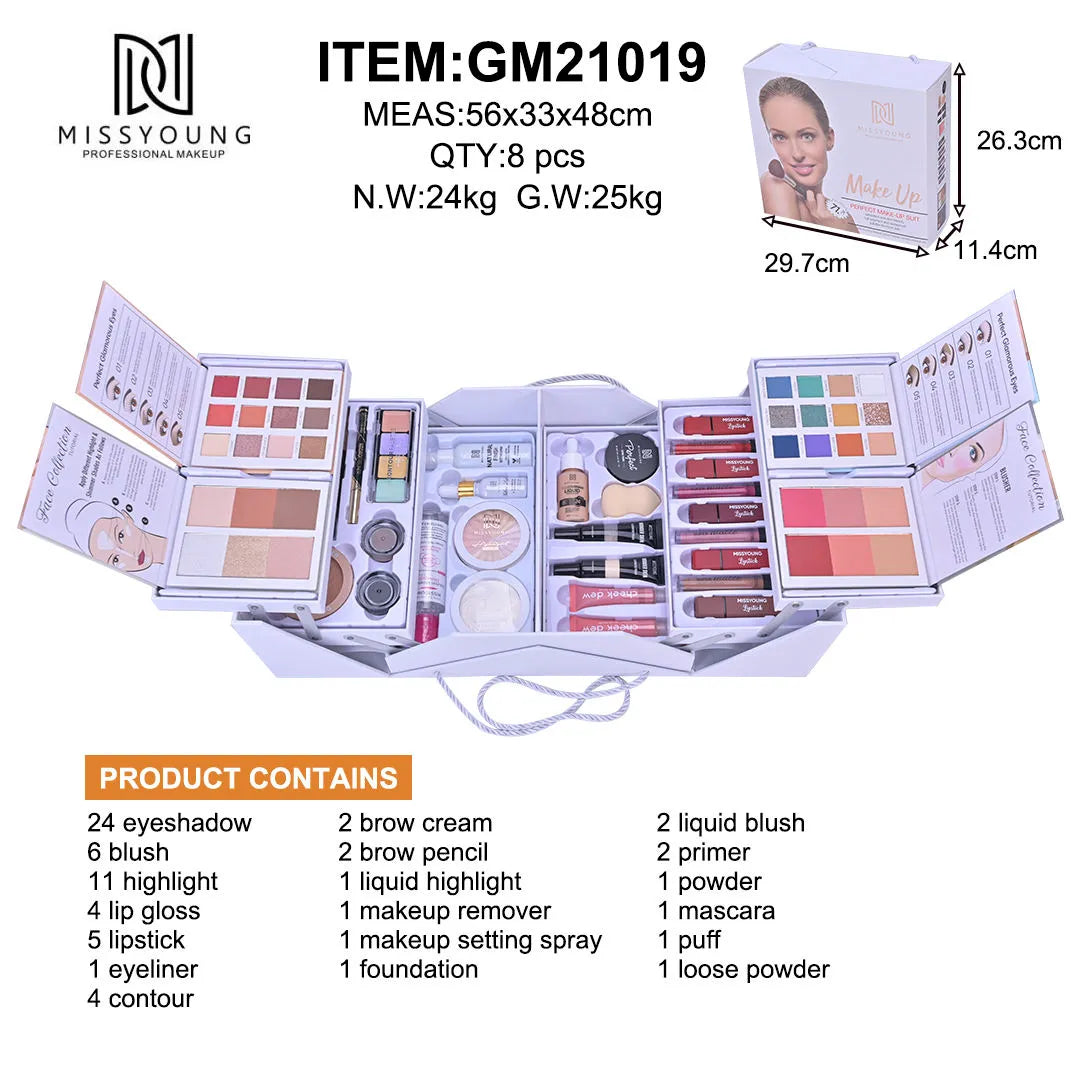 Miss Young 71 Pcs Full Makeup Kit