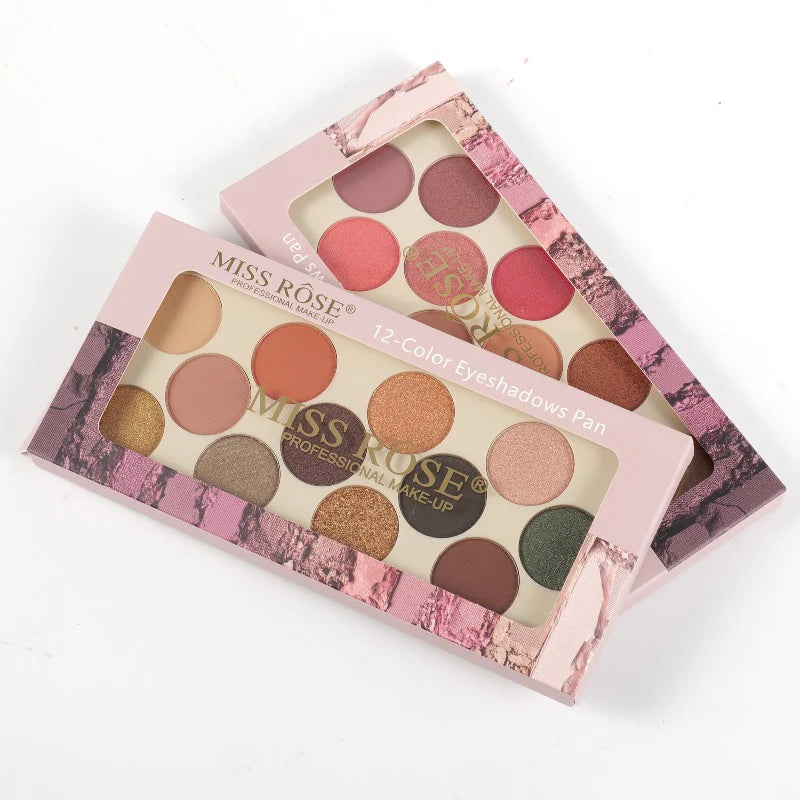Miss Rose Eye Palette Pan - 12-Color
