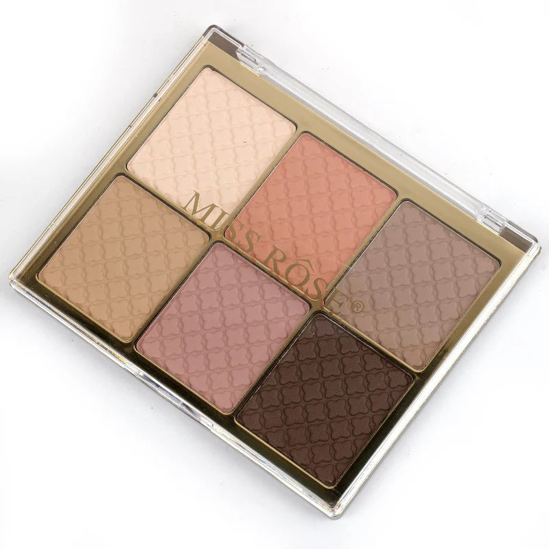 Miss Rose Square Face Kit -  6-Color