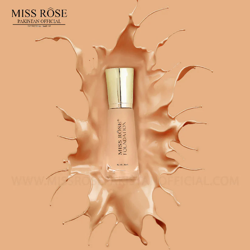 Miss Rose Moisturizing Flawless Liquid Foundation -  30ml