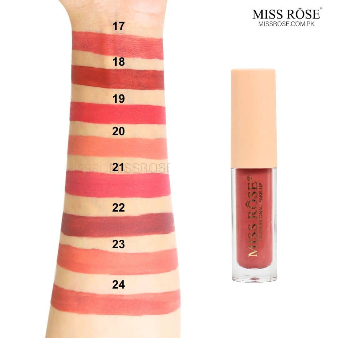 Missrose Matte Luxe Lip Gloss Missrose.com.pk