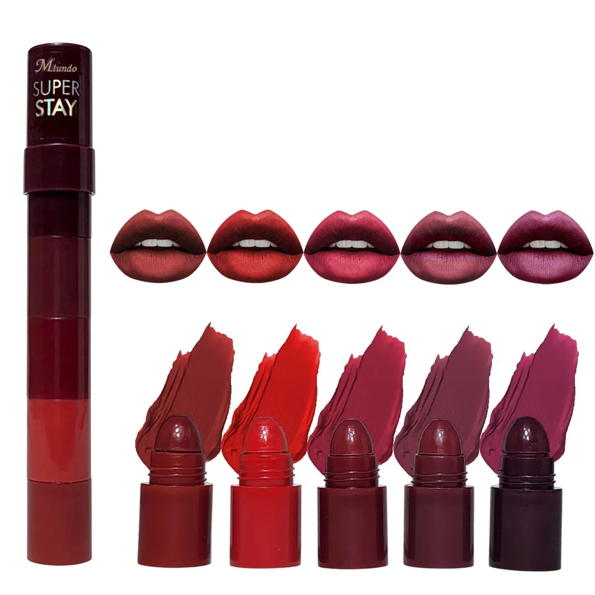 Miundo Super Stay 5-in-1 Lipstick Each