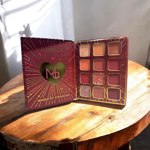 Mocallure 4 in 1 Red Mini beauty book palette