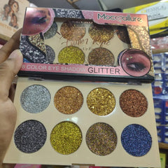 Mocallure 8 Color Eye Shadow Glitter Palette