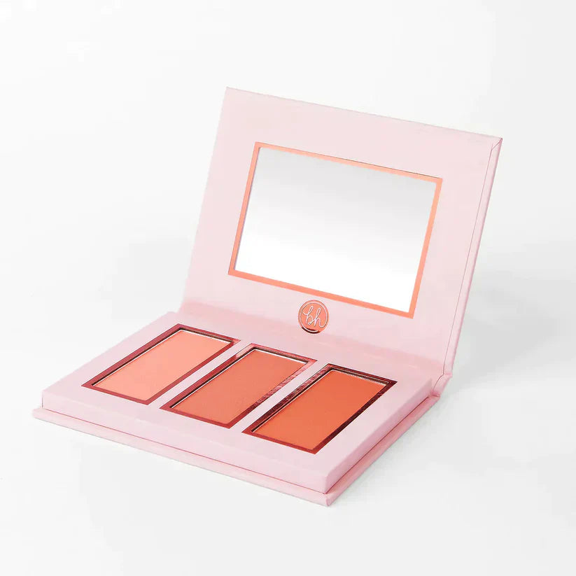 Bh Comsetics Mrs. Bella Peachy Blush Palette - 3 Colors