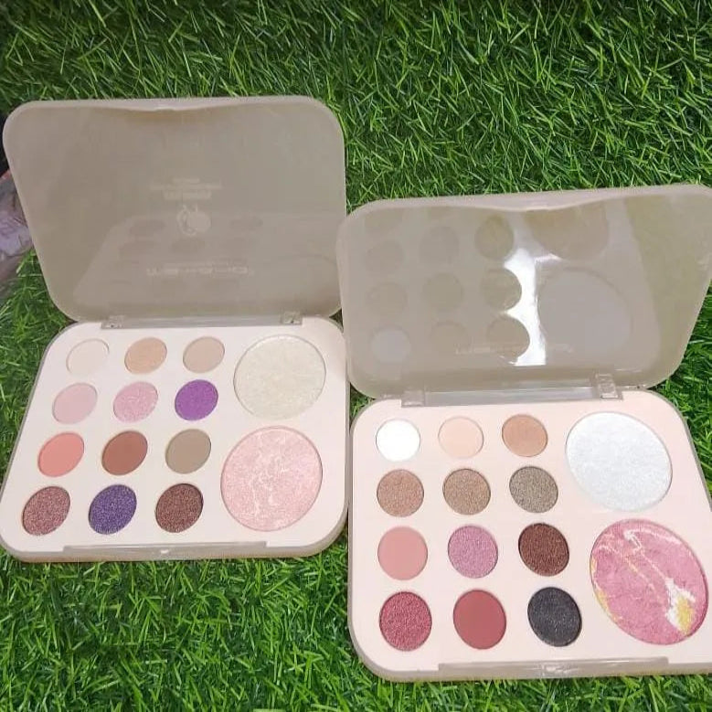 Msyaho Colorful Eyeshadow With Highlighter & Blusher